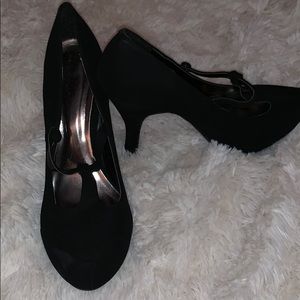 Maurices black heel